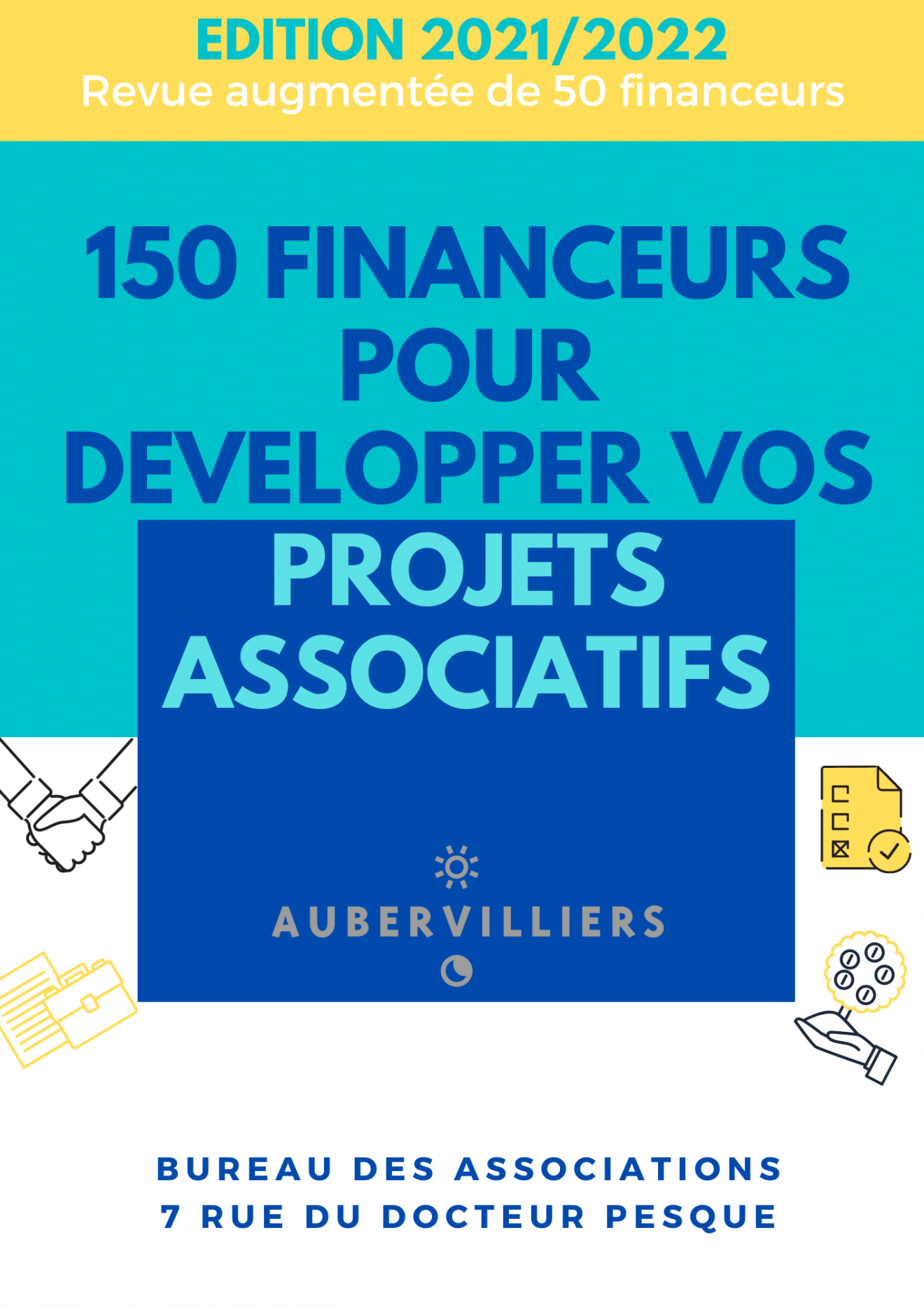Revue d'appels à projets 150 financeurs édition 2021/2022 - Service Vie Associative Ville d'Aubervilliers