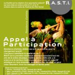 Appel à participation pour la résidence d’artiste R.A.S.T.I