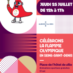 Célébrons la flamme olympique en Seine-Saint-Denis