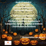 Halloween masqué avec l’association SGAA