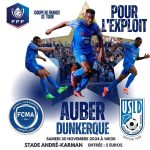 FCMA vs Dunkerque : 8ème tour de la coupe de France