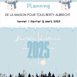 Planning des activités d’hiver – Maison Pour Tous Berty Albrecht