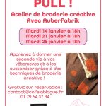 Atelier « Répare ton pull » avec Auberfabrik