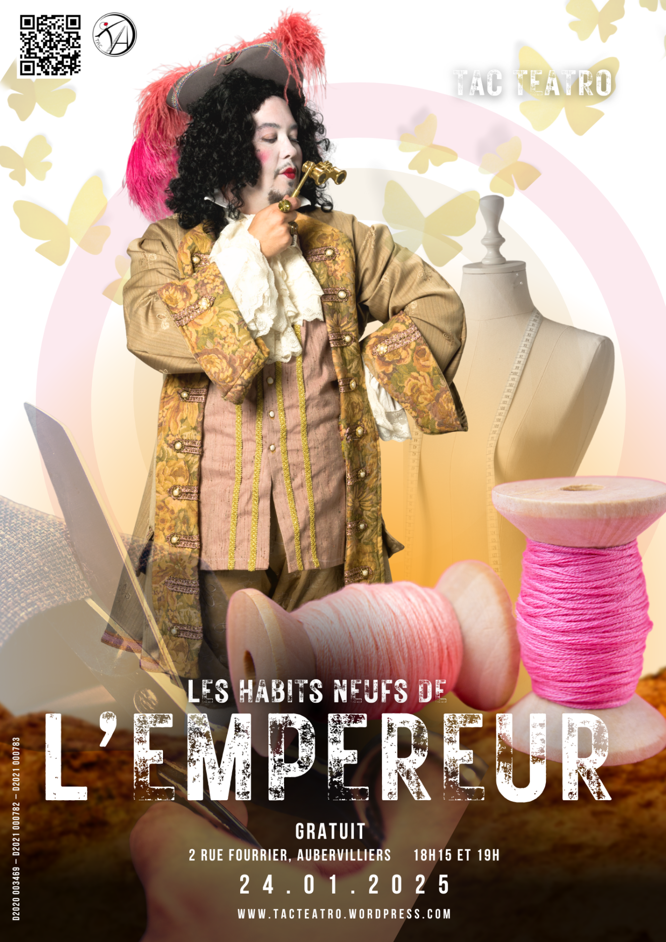 Spectacle ＂Les habits neufs de l'empereur＂ avec Tac Teatro