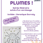 Soirée littéraire et vernissage à La Blague