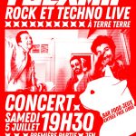 Concert de YOLAMIF – Rock et Techno Live à TERRE TERRE