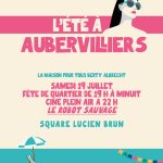 Fête de quartier au square Lucien Brun