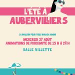 Animations de proximité sur la dalle Villette