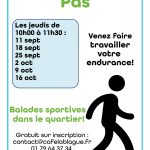 Atelier « Plus de pas » avec la Blague