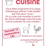 Atelier cuisine avec La Blague