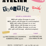 Ateliers de théâtre avec la compagnie Etincelles