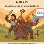 Après-midi jeu de rôles à La Blague