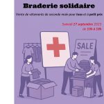 Braderie solidaire avec la Croix Rouge