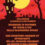 Fête d’Halloween avec les associations SGAA et Rires d’Enfants
