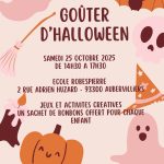 Goûter d’Halloween avec l’association De Tous Coeurs