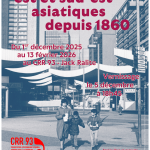 Vernissage de l’exposition « Immigrations Est, Sud-Est asiatiques depuis 1860 » au CRR Jack Ralite 93