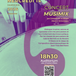 Concert « Musimix » au CRR 93