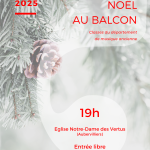 Concert de Noël au balcon avec le CRR 93