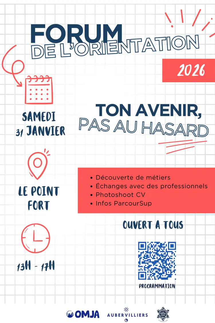 Forum de l’Orientation 2026 avec l'OMJA