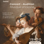 Concert – Audition | Musique ancienne au CRR93
