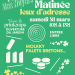 Jeux d’adresse au jardin des Noyers Agenda associatif