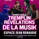 TREMPLIN “RÉVÉLATION DE LA MUSIK 2026” avec l&rsquo;OMJA