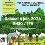 Vide grenier à la cour jardinée Jean Moulin Agenda associatif