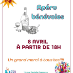Apéro bénévoles à la Blague Agenda associatif