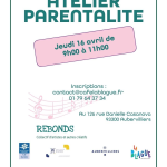 Atelier parentalité à la Blague Agenda associatif