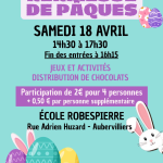 Kermesse de Pâques avec l&rsquo;association De tous coeurs