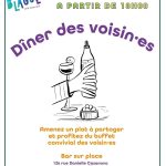 Dîner des voisins à la Blague