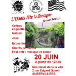 L’Oasis fête la Bretagne ! Agenda associatif