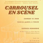 Spectacle « Carrousel en scène » de la compagnie Etincelles