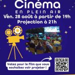 Cinéma en plein air avec La Blague