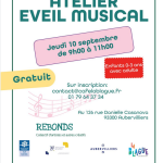 Atelier éveil musical avec Rebonds à la Blague