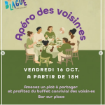 Apéro des voisins à la Blague