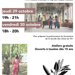 Ateliers danse et chant aux Poussières